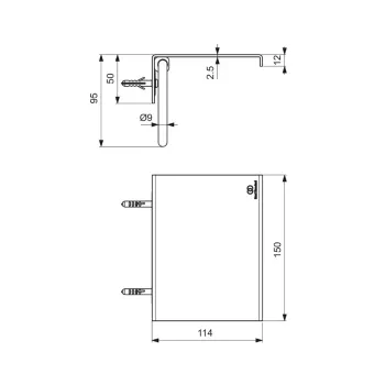 Tualetinio popieriaus laikiklis Ideal Standard ALU+, su lentynėle, rožinis, BD592RO