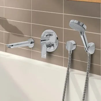Vonios išteklius Hansgrohe Rebris E, chromas, 72431000 NEW
