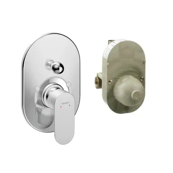 Vonios maišytuvas Hansgrohe Rebris S, chromas, 72448000 NEW