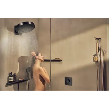 Dušas maisītājs Hansgrohe ShowerSelect Comfort, iebūvējams, ar termostatu, matēta melna, 15572670 NEW