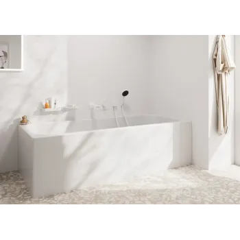 Vonios išteka Hansgrohe Tecturis E, matinė balta, 73410700 NEW
