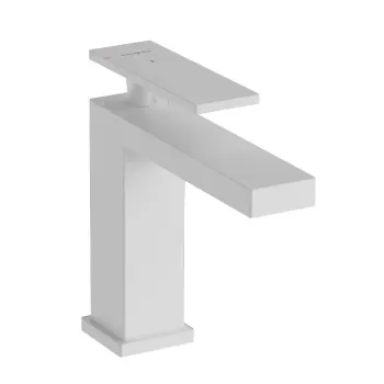 Vonios kriauklės maišytuvas Hansgrohe Tecturis E, CoolStart, EcoSmart, matinė balta, 73016700 NEW