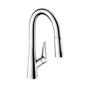 Virtuvinis maišytuvas Hansgrohe Talis M51, su ištraukiamu antgaliu, chromas, 72815000 NEW