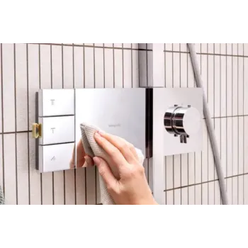 Dušas Sistēma Hansgrohe Raindance Alive S, ar termostatu, diametrs 30 cm, 3 režīmi, EcoSmart, hroms, 24596000 NEW