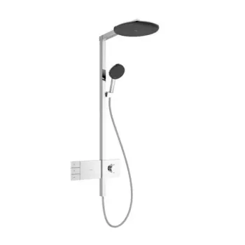Dušas Sistēma Hansgrohe Raindance Alive S, ar termostatu, diametrs 30 cm, 3 režīmi, EcoSmart, hroms, 24596000 NEW