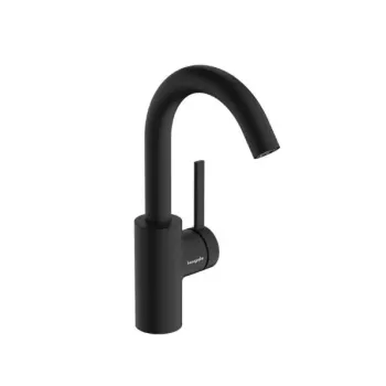Vonios kriauklės maišytuvas Hansgrohe Zesis S su PopUp vožtuvu, matinė juoda, 74740670 NEW