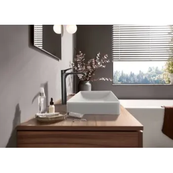 Vonios kriauklės maišytuvas Hansgrohe Vivenis, Aukštas su PopUp vožtuvu, matinė juoda, 75044340 NEW
