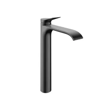 Vonios kriauklės maišytuvas Hansgrohe Vivenis, Aukštas su PopUp vožtuvu, matinė juoda, 75044340 NEW