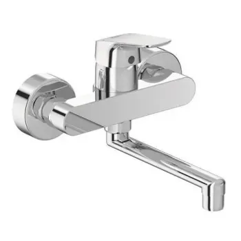 Virtuvinis maišytuvas Ideal Standard CeraFlex, su sukamu antgaliu 200 mm, chromas, B1730AA