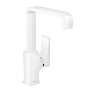 Vonios kriauklės maišytuvas Hansgrohe Metropol, su Push-Open išleidimu, matinė balta, 32511700 NEW