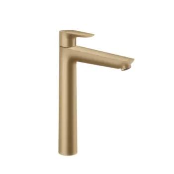 Vannas istabas izlietnes maisītājs Hansgrohe Talis E, Paaugstināts matēta bronza, 71717140 NEW