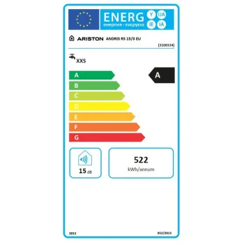 Elektrinis Vandens Šildytuvas (Boileris) ARISTON ANDRIS R 15 virš kriauklės 15L (3100333)