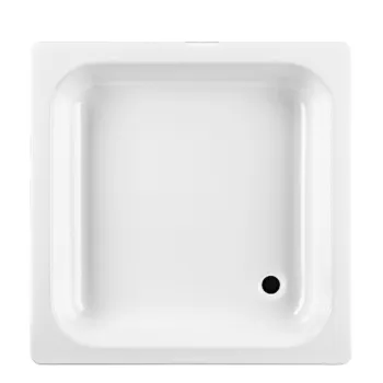 Dušo padėklas JIKA SOFIA, 700x700 mm, baltas plienas