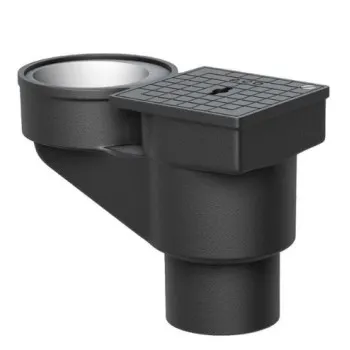 Griovelis ACO apvalus DN100 ketaus. K3 5217.90.00