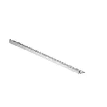 Dušo kanalo profilis ACO ShowerStep, 1490 mm, Poliruotas, dešinė pusė, h=12.5/36 mm