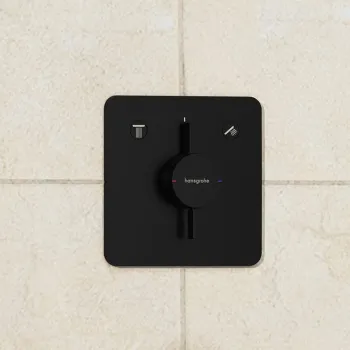 Dušas maisītājs Hansgrohe DuoTurn Q Iebūvējamais, 2 ierīcēm, matēti melns 75414670