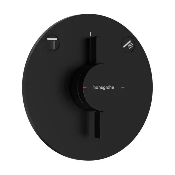 Dušas maisītājs Hansgrohe DuoTurn S Iebūvējamais, 2 ierīcēm, matēti melns 75418670