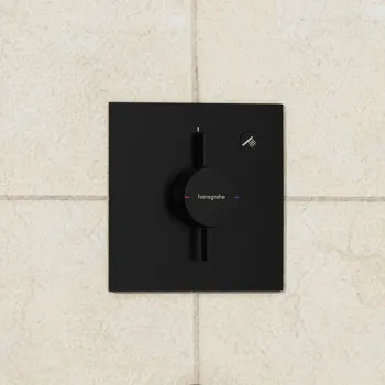Dušas maisītājs Hansgrohe DuoTurn E iebūvējamais, matēti melns 75617670