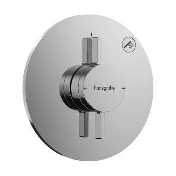 Dušas maisītājs Hansgrohe DuoTurn S iebūvējamais, hroms 75618000