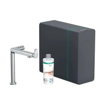 Virtuvinis maišytuvas Hansgrohe Aqittura M91, SodaSystem, sBox, chromas 76837000