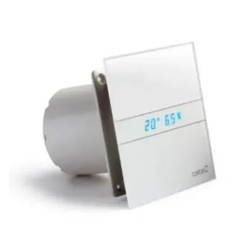 Ventiliatorius Sapho Cata E ašinis su automatinio valdymo sistema E-150 GTH, 21W, 150 mm, baltas 00902200