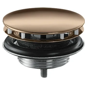 Išleidimo sistema AXOR, 1 1⁄4", poliruota raudona auksinė 51301300