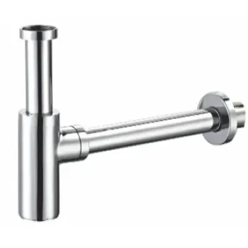 Kielle kriauklės sifonas D32 mm, apvalus, metalas, chromas 30901041