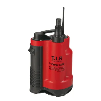 Nardymo (Drenažo) siurblys T.I.P. Pumpen I-Compac 13000 0,75kW su integruota plūduriu nešvariems vandeniams