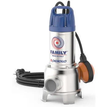 Panardinamasis (Drenažo) siurblys Pedrollo FAMILY 0,5kW 230V