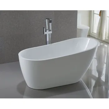 Laisvai stovinti vonia Aqualine Tisa, 150x75 cm, akrilo, balta E1575