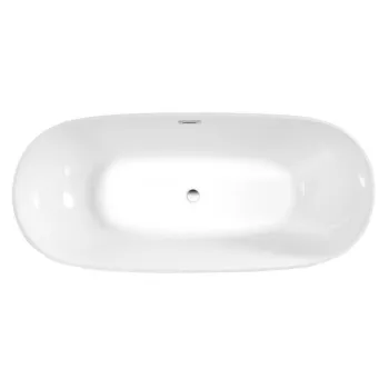 Aqualine Duoro laisvai stovinti vonia, 180x80 cm, akrilo, balta E1880
