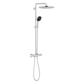 Dušo sistema Grohe Vitalio Comfort 250 su termostatu chromuota 26696001