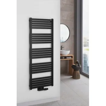Rankšluosčių džiovintuvas / Radiatorius Bruckner GRUNT 500x1330mm, Juodas Matinis 600.122.6