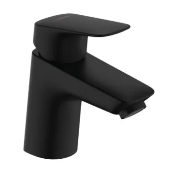 Vonios kriauklės maišytuvas Hansgrohe Logis 70 su pop up vožtuvu 71170670 Juodas matinė