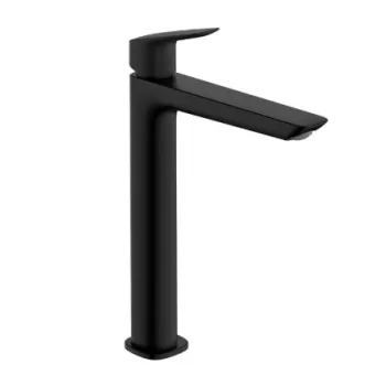 Vonios kriauklės maišytuvas Hansgrohe Logis 240 Fine su pop up išleidimu 71257670 Juodas matinė
