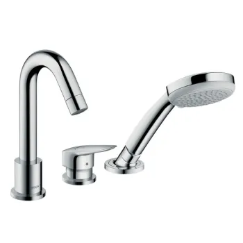 Vonios / Dušo maišytuvas Hansgrohe Logis Secuflex 71310000 Chromuotas