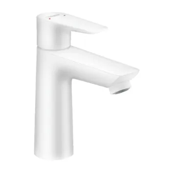Vonios kriauklės maišytuvas Hansgrohe Talis E 110 71712700 Baltas Matinis