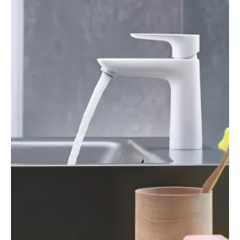 Vonios kriauklės maišytuvas Hansgrohe Talis E 110 CoolStart 71714700 Baltas matinė