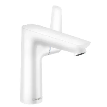 Vonios kriauklės maišytuvas Hansgrohe Talis E 150 su pop-up ir išleidimu baltas matinio 71754700