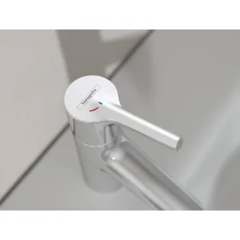 Vonios kriauklės maišytuvas Hansgrohe Talis S 80 CoolStart su pop up išleidimu 2013000 Chromuotas