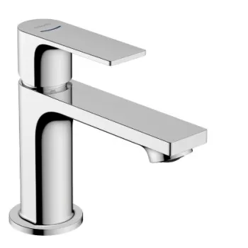 Vonios kriauklės maišytuvas Hansgrohe Rebris E Pillar 80 šaltam arba reguliuojamam vandeniui 72506000 chromuotas