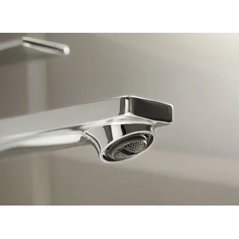 Vonios kriauklės maišytuvas Hansgrohe Rebris E 80 CoolStart su pop up vožtuvu 72553000 Chromuotas