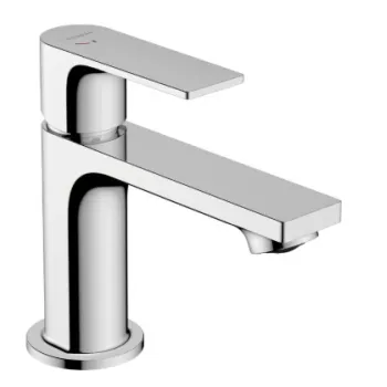 Vonios kriauklės maišytuvas Hansgrohe Rebris E 80 CoolStart EcoSmart+ su pop up išleidimu 72587000 Chromuotas