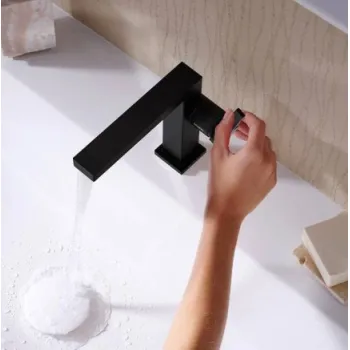 Vonios kriauklės maišytuvas Hansgrohe Tecturis 150 Fine CoolStart EcoSmart+ 73041670 Juodas Matinis