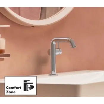 Vonios kriauklės maišytuvas Hansgrohe Tecturis S 150 Fine CoolStart EcoSmart+ su push-open išleidimu 73340000