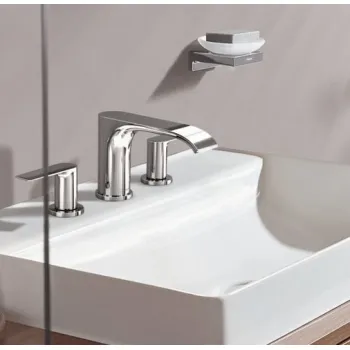 Vonios kriauklės maišytuvas Hansgrohe Vivenis 90 su pop-up išleidimu 75033000 Chromuotas