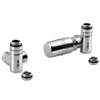 Jungčių rinkinys Sapho Corner Combi termostatinis dešinysis, chromuotas CP3022S