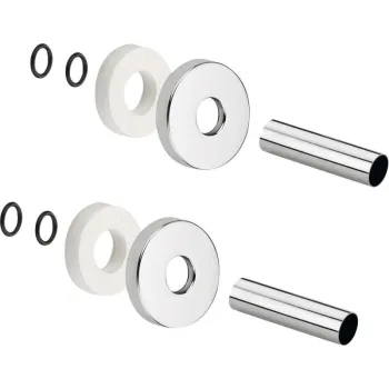 Radiatorių jungčių rinkinys Sapho Chromuotas CP6035