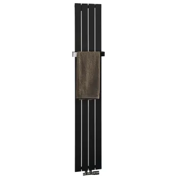 Rankšluosčių džiovintuvas / Radiatorius Sapho Colonna 30x180cm, 614W, tekstūruotas šiferis IR144