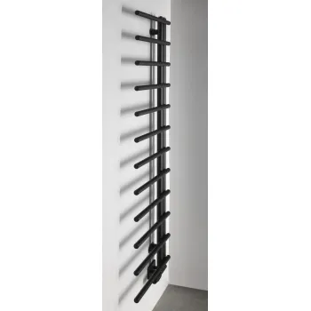 Rankšluosčių džiovintuvas / Radiatorius Sapho JUSTINA 500x1510, Juodas Matinis IR151B